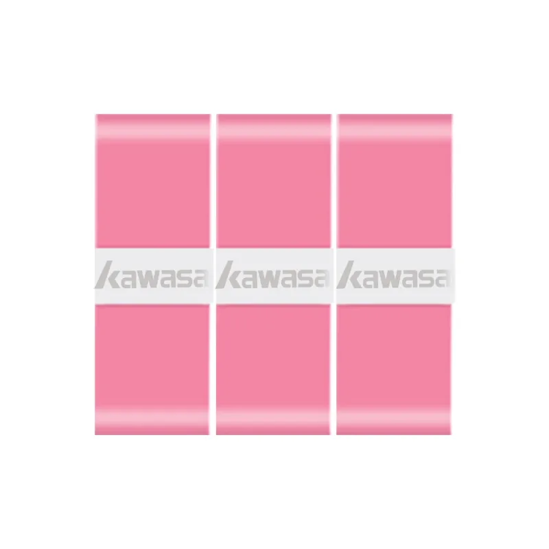 Kawasaki Badminton Grip Tape Bright Pink Polyurethane PU Thin-0