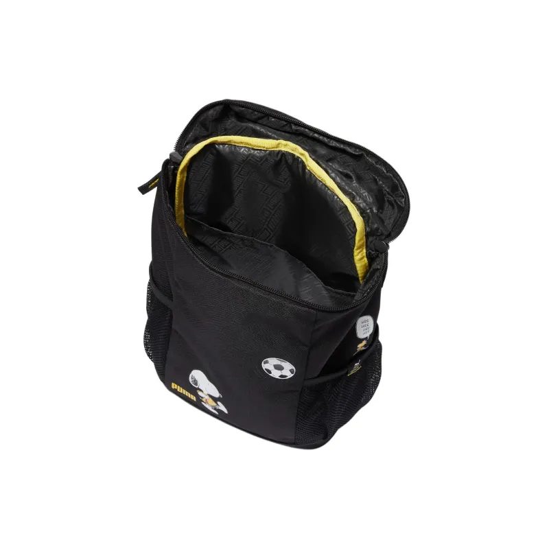PUMA Fabric Student Backpack Small Size Unisex Black-3