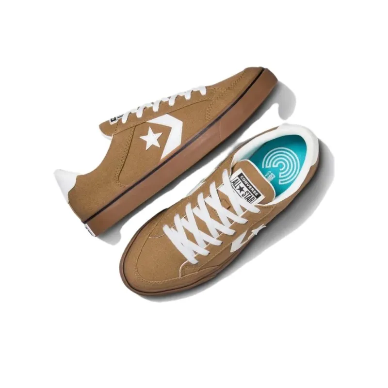 Converse Tobin Anti Slip Wear Resistant Low Top Skateboard Shoes Unisex Yellow-3