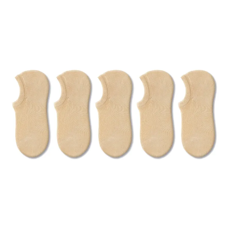 Taste The Color No Show Socks Men's 5 Pack-12