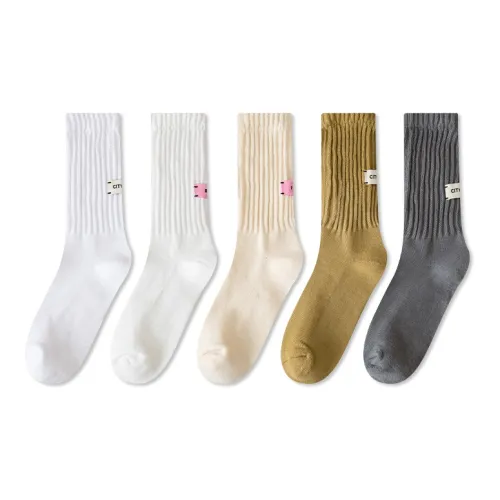 COTTON CHEESE Women's Mid-Calf Socks