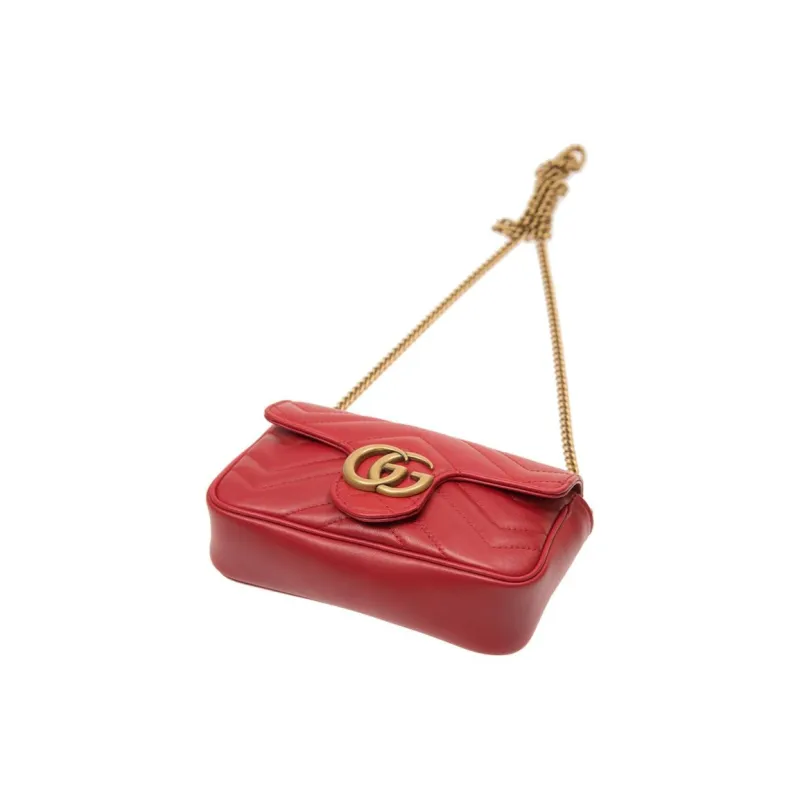 GUCCI GG Marmont Super Mini Shoulder Bag-5