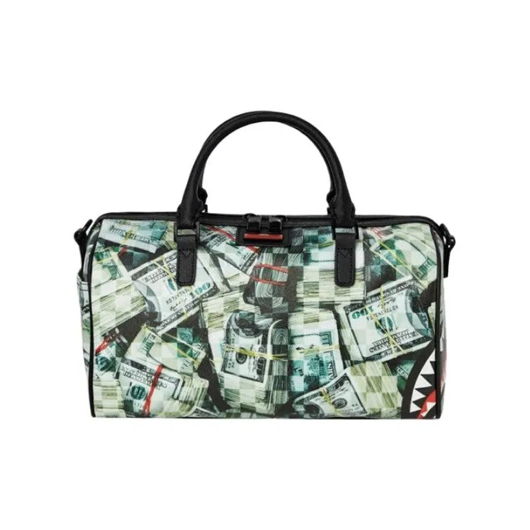 SPRAYGROUND PVC Gym Bag, Sports Bag, Travel Bag, Shoulder Bag, Handbag Large Size Unisex Multicolor-3