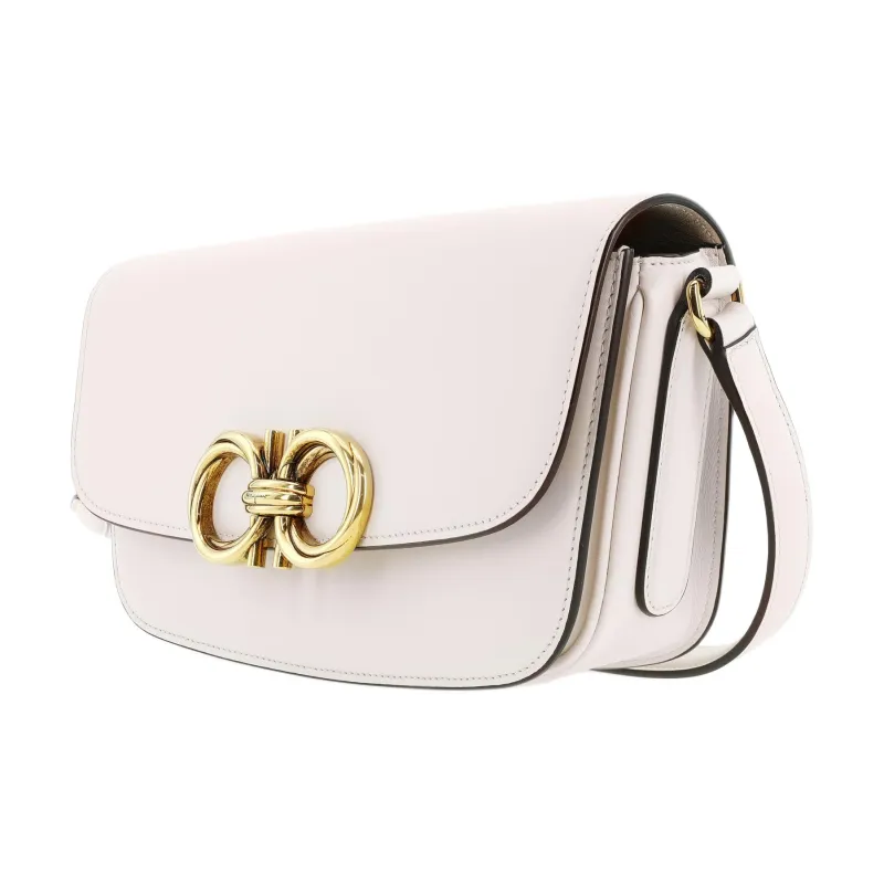 FERRAGAMO Leather Saddle Bag, Shoulder Bag, Crossbody Bag Women's Pink-1