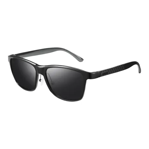 CYXUS Aluminum Magnesium Alloy Square Sunglasses Unisex