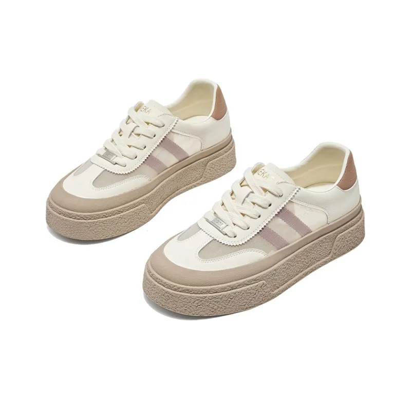 KEKAFU Anti-Slip And Wear-Resistant Breathable Low-Top Skateboard Shoes Women's-8