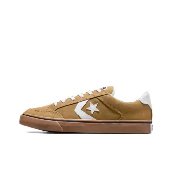 Converse Tobin Anti Slip Wear Resistant Low Top Skateboard Shoes Unisex Yellow