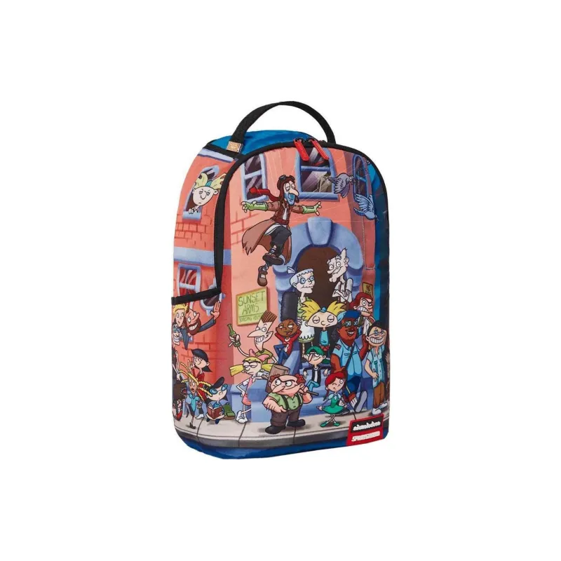 SPRAYGROUND Nickelodeon Collaboration Polyester With Artificial Leather Backpack Regular Unisex Multicolor-1