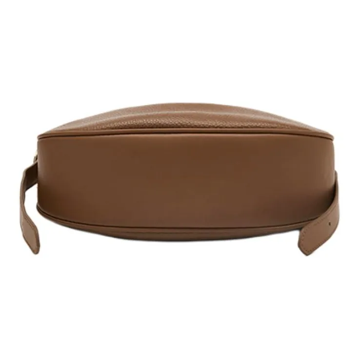 FOXER Cow Leather Dumpling Bag, Crossbody Bag, Shoulder Bag Women's Brown-4