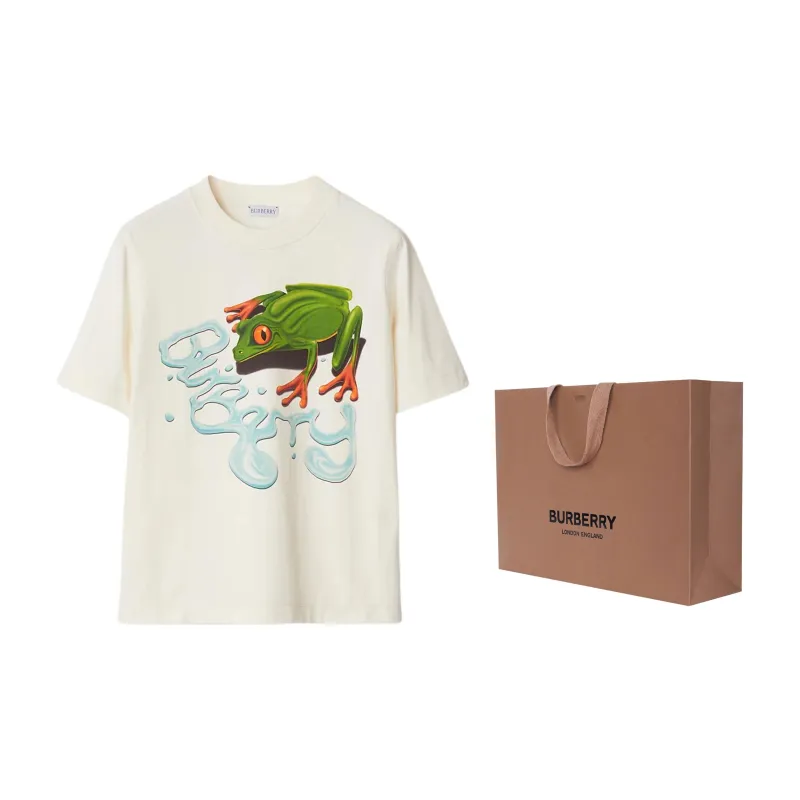 Burberry T Shirt Women's Salt Crystal-2