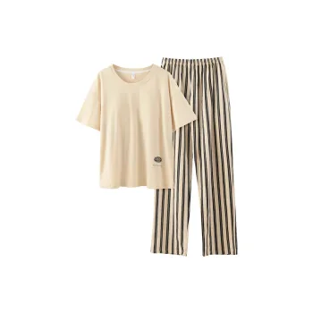 Sharefun Pajama Set Women's Almond