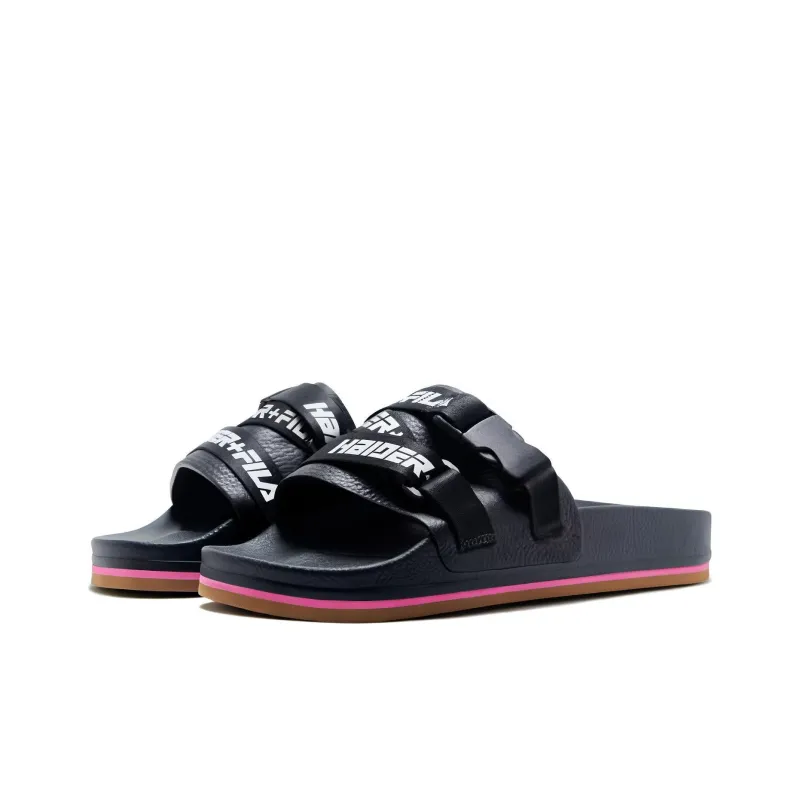Haider Ackermann X FILA Sala Leather Slides-2