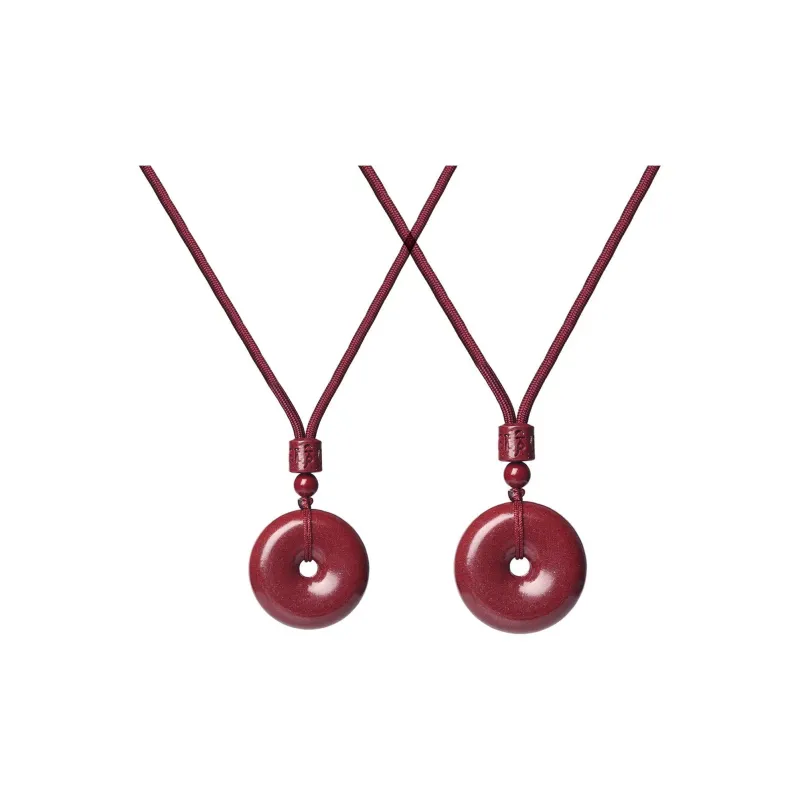 HOLLY RYAN Reconstructed Cinnabar Jade Necklaces Unisex-3