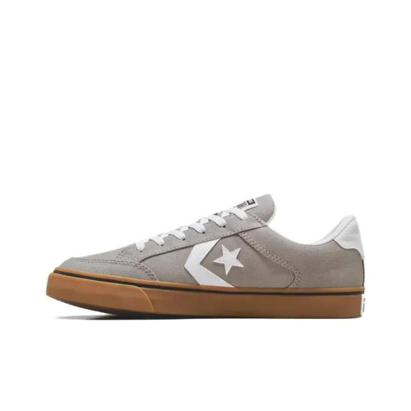 Converse Tobin Anti Slip Wear Resistant Low Top Skateboard Shoes Unisex Gray-0