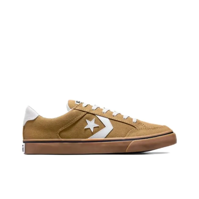 Converse Tobin Anti Slip Wear Resistant Low Top Skateboard Shoes Unisex Yellow-1
