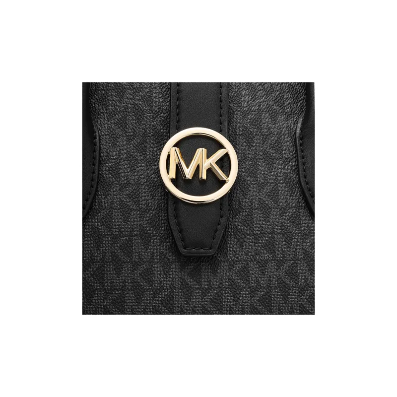 MICHAEL KORS Gabby Artificial Leather Crossbody Handbags Small Size Women's Black-4