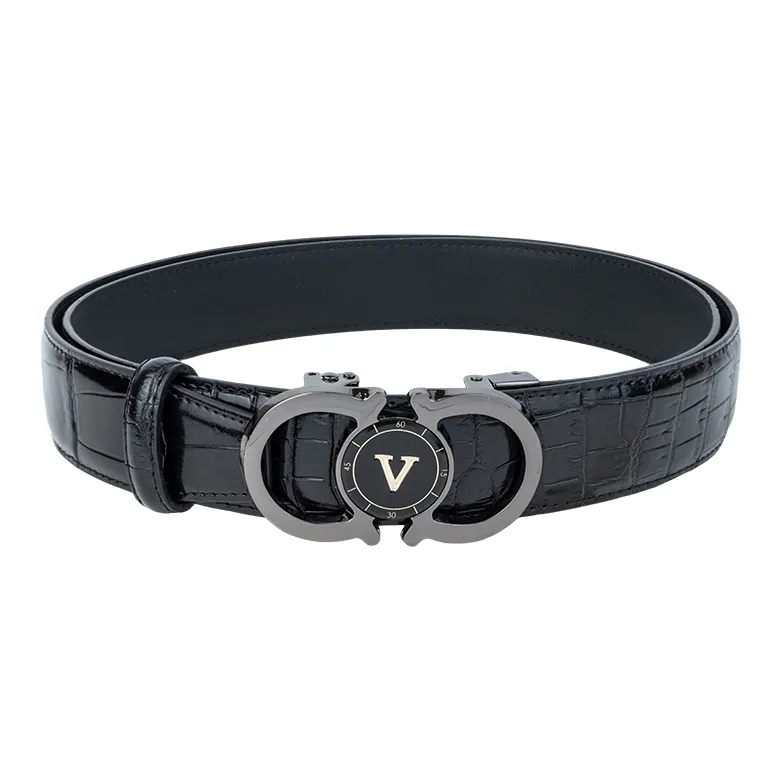 NINE NAIL Leather Belts Men-2