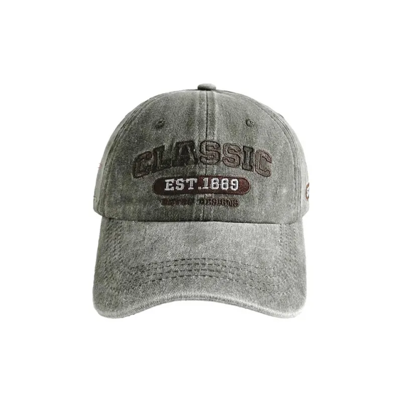 PISHUSHU Cotton Polyester Blend Baseball Caps Unisex 6 Colors-4