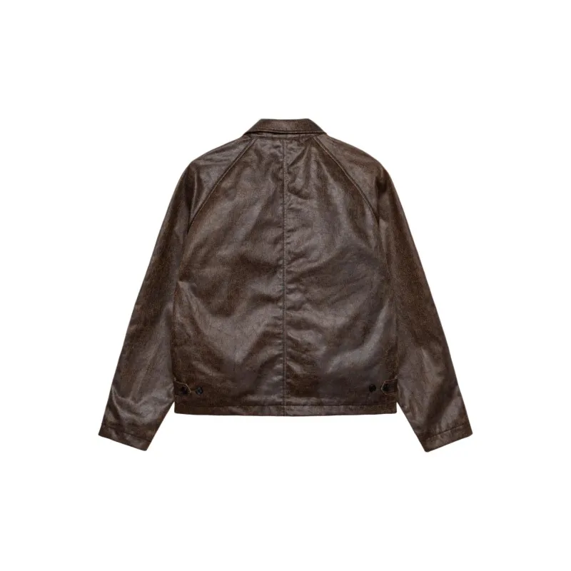 Stussy Coated Cotton Club Jacket-1