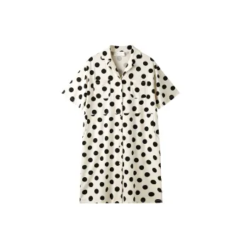 Meonsill Nightgown Women's Light Yellow