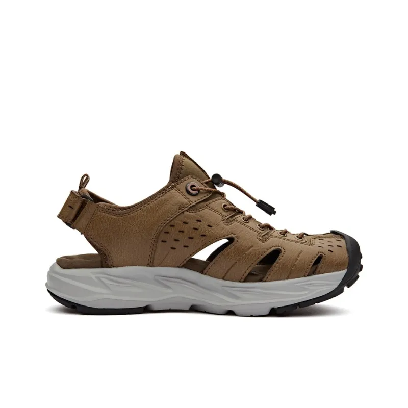 Jeep Grip, Abrasion Resistant, Lightweight, Breathable, Quick Dry, Slip Resistant River Trekking Shoes Men's Khaki-1