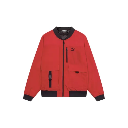 PUMA Jackets Men Red