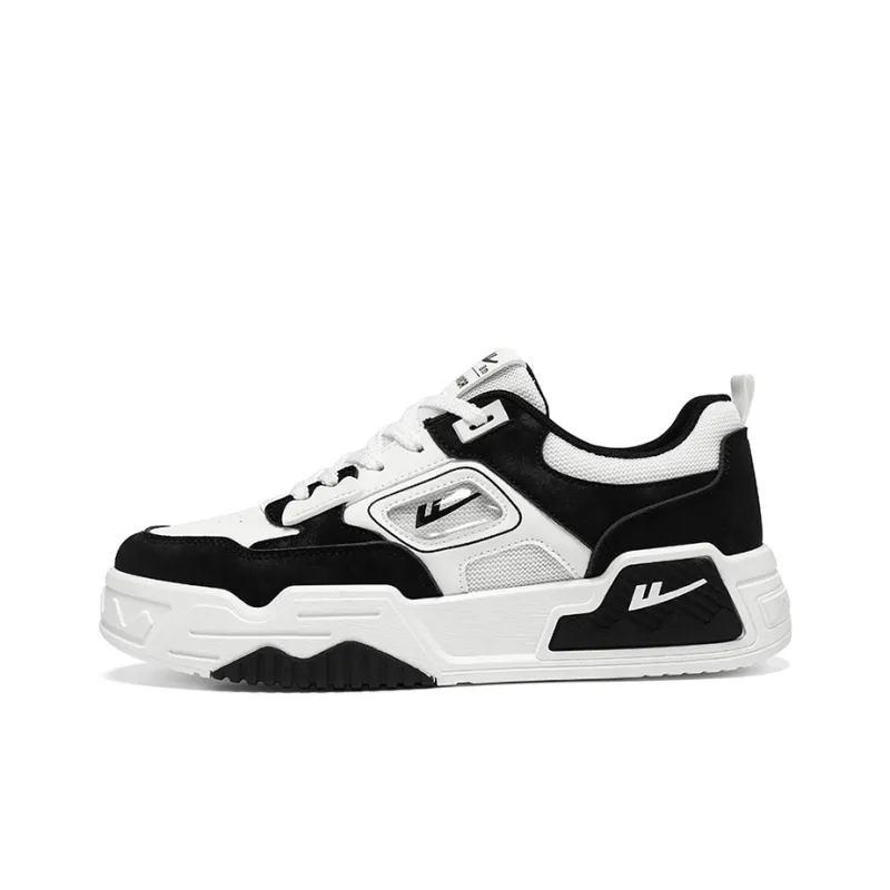 Warrior Puffy Shoes Low Top Skateboard Shoes Unisex-0
