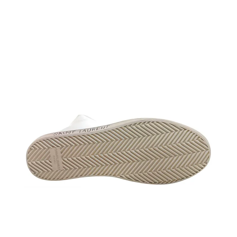 SAINT LAURENT High Top Stylish Skateboarding Shoes Women's Light Green-4