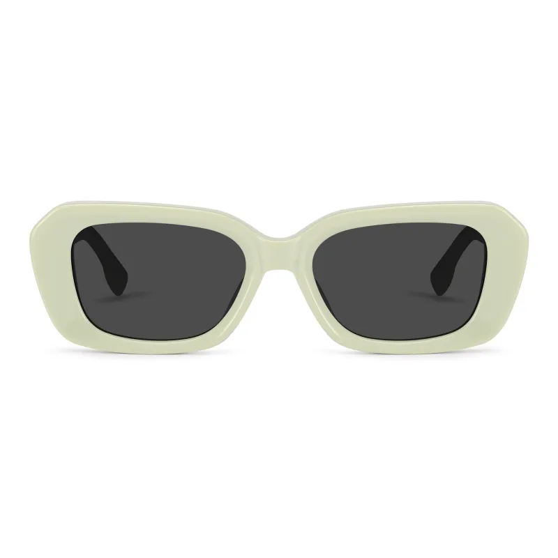 PULAIS Plate Frame Irregular Shape Sunglasses Unisex-10
