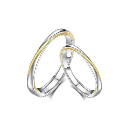 TRUE ME Rings Unisex Mobius Couple Rings