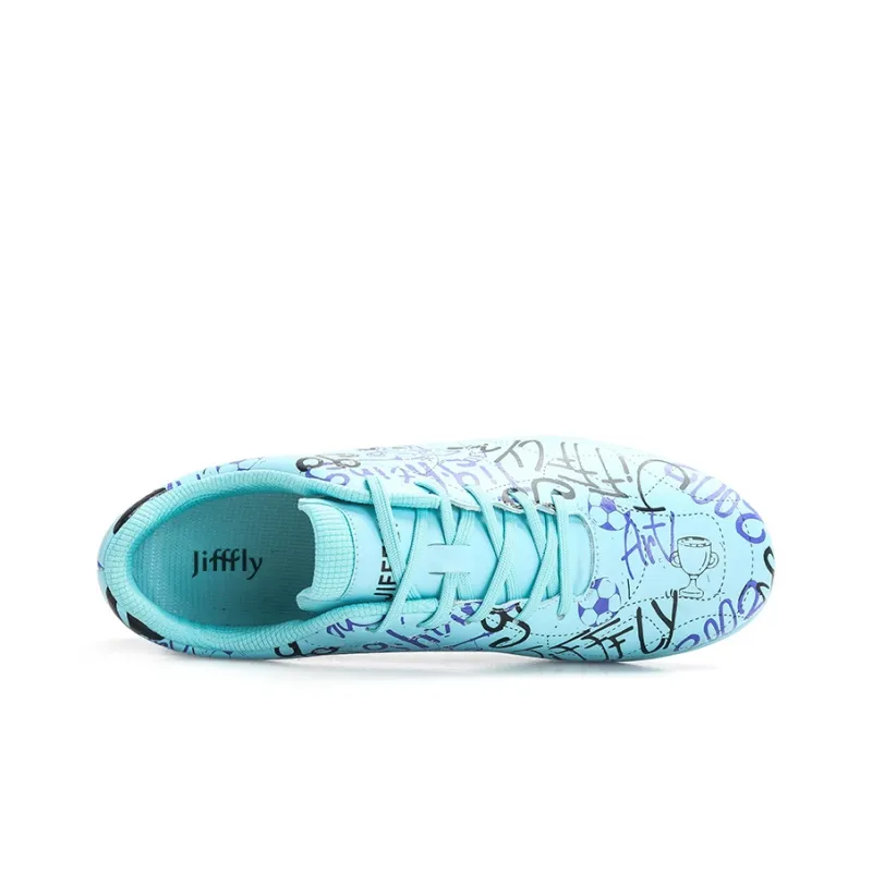 Jifffly AG Rubber Short Studs Cushioning Anti-Slip And Wear-Resistant Support Soccer Shoes Unisex-12