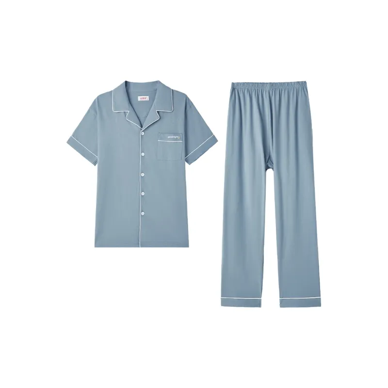 H YXIANG Men Pajama Sets-3