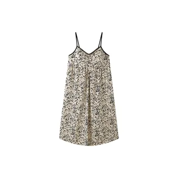 Meonsill Summer Nightgown Women's 1 Pc Ecru