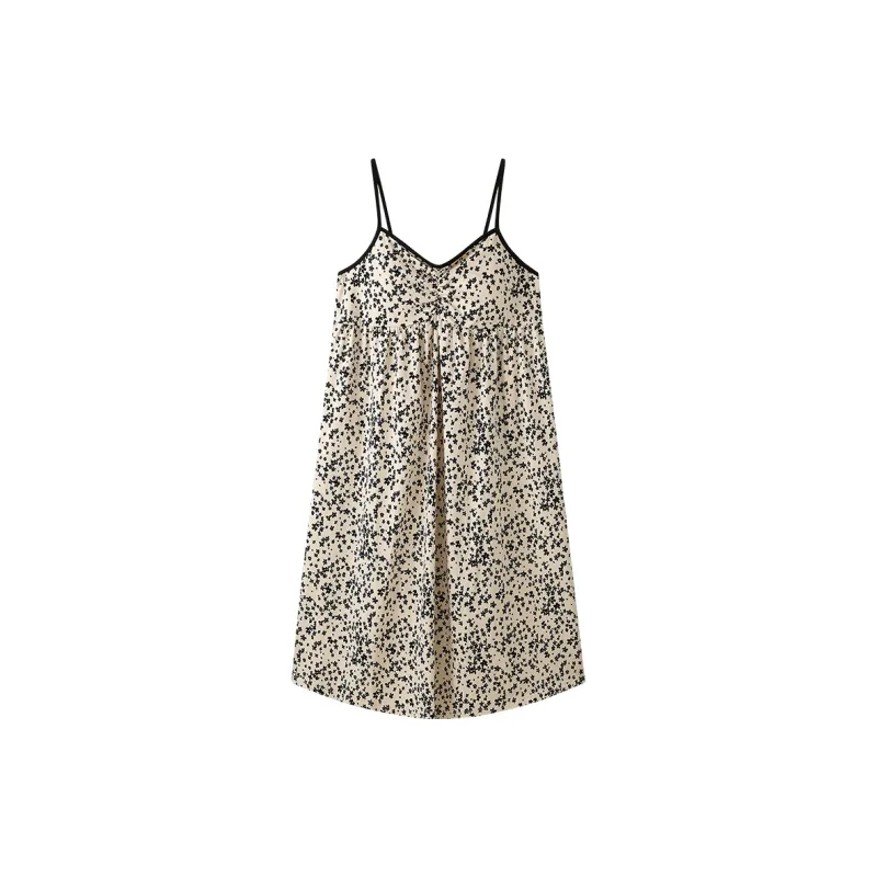 Meonsill Summer Nightgown Women's 1 Pc Ecru-0