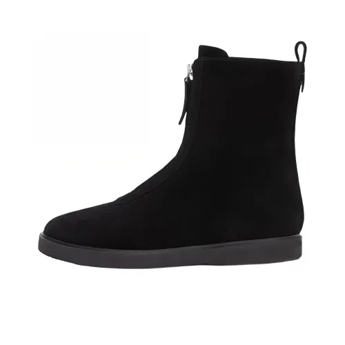 12 STOREEZ Ankle Boots Women's Black