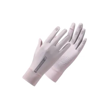 LEACCO Riding Equipment Cycling Glove Outdoor Women's Ice Silk