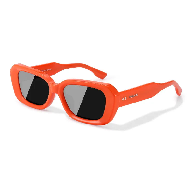 PULAIS Plate Frame Irregular Shape Sunglasses Unisex-13