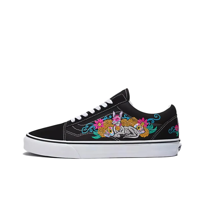 Vans Old Skool Dia De Los Muertos 'Black'-0