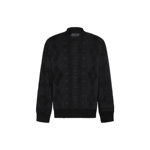 Balenciaga Logo-jacquard Distressed Jumper