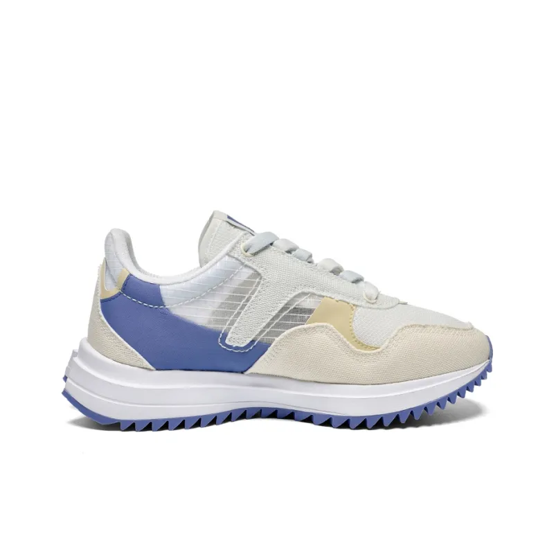 Kappa Slip Resistant Breathable Lightweight Low Top Casual Running Shoes Unisex White Purple-3