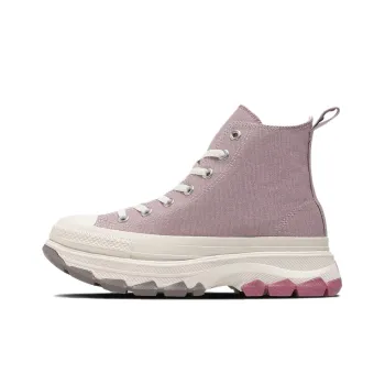 Converse All Star Trekwave Anti Slip Wear Resistant High Top Canvas Shoes Women's Rose Gray Japan Version