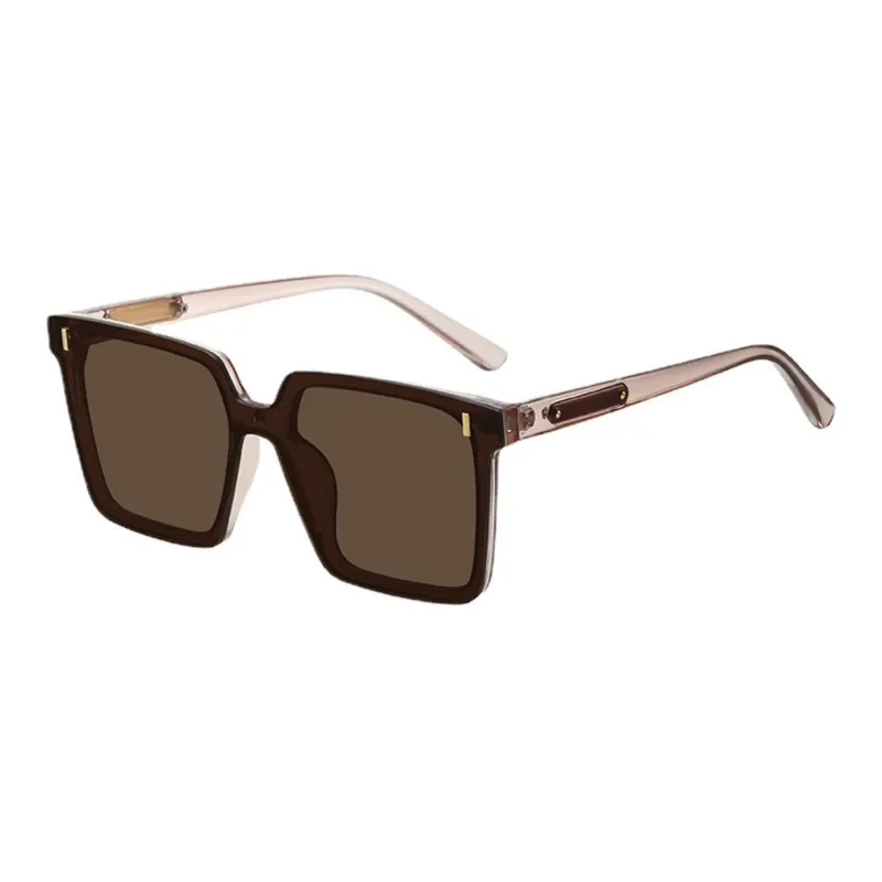 PRETTYALLUSION Square Sunglasses Unisex-3