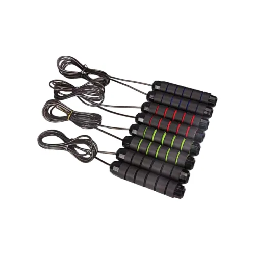 ELFBEAUTY Aerobic Fat Reduction Non Countable Jump Ropes Adults Plastic, Bearing Handle Steel Wire, PVC Rope 3m