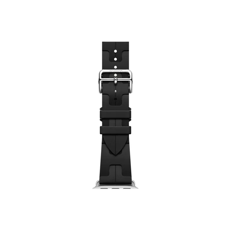 HERMES Watch Band All Compatibility Rubber Material-0