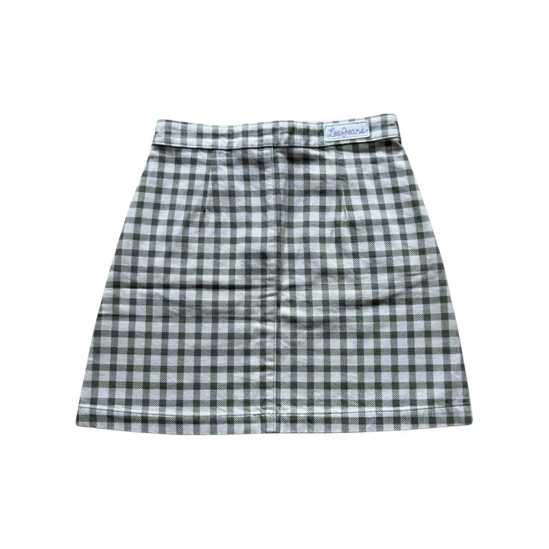 Lee Casual Short Skirts Women's Green-1