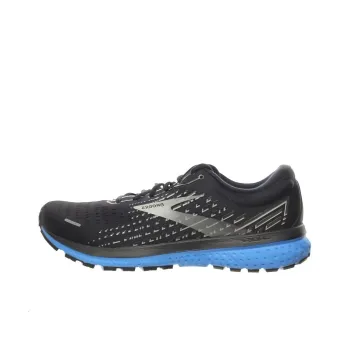 Brooks Ghost 13 Cushioning Wear Resistant Low Top Casual Running Shoes Men's Black