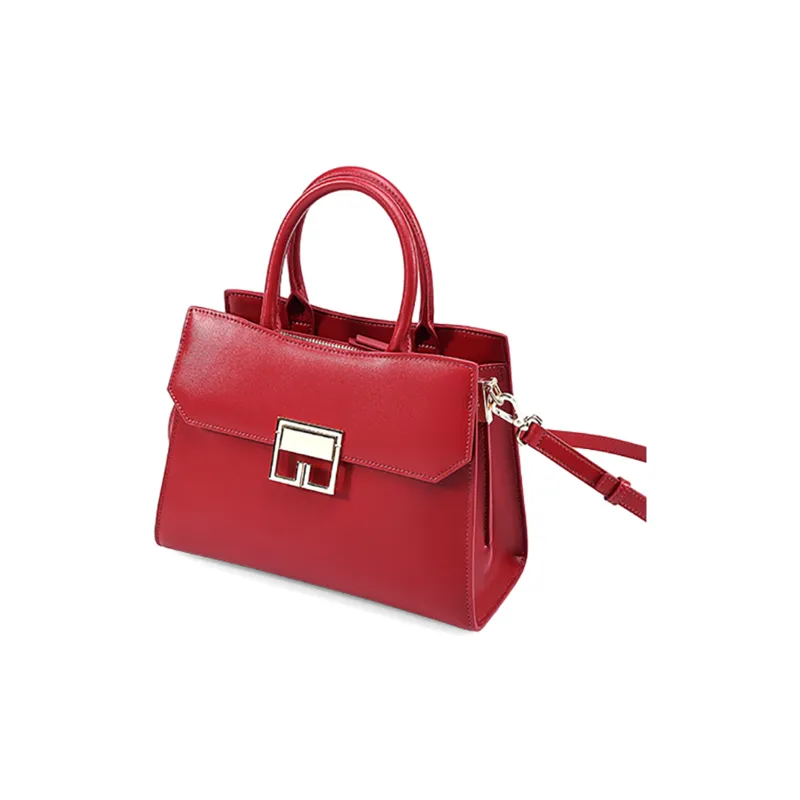 HONGU Cow Leather Shoulder Bag, Crossbody Bag, Handbag Trumpets Women's-1