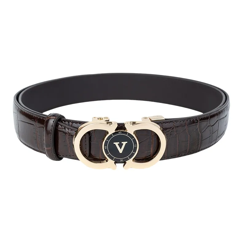 NINE NAIL Leather Belts Men-12