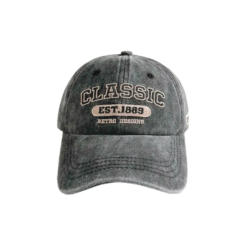 PISHUSHU Cotton Polyester Blend Baseball Caps Unisex 6 Colors-0