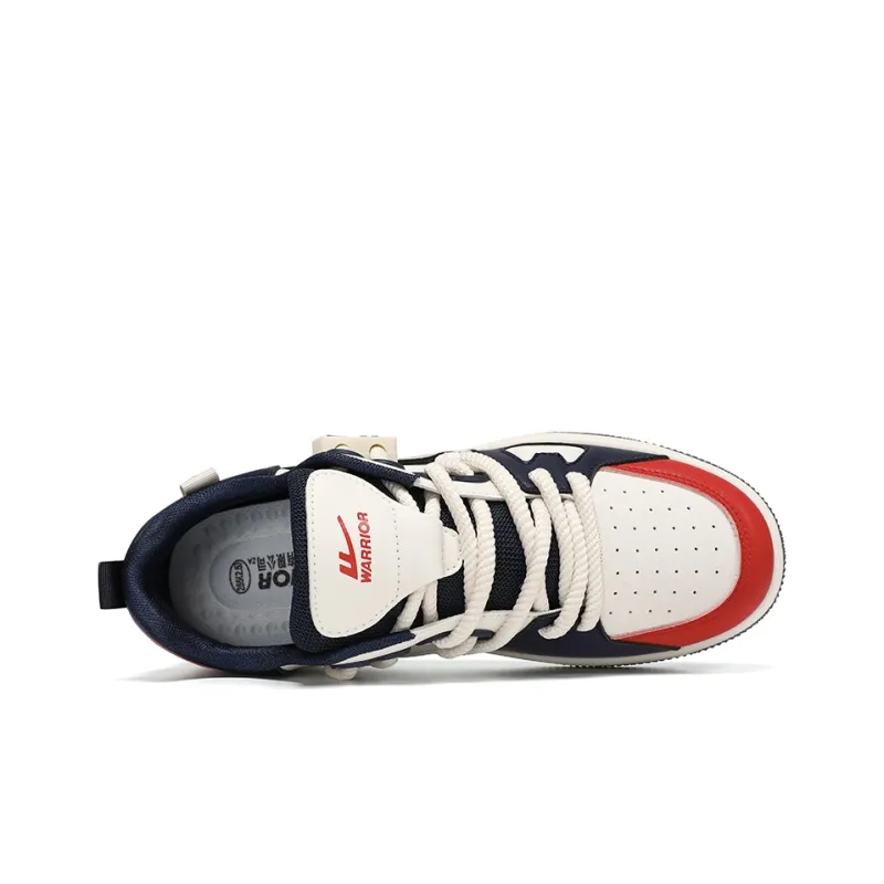 Warrior Puffy Shoes Low-Top Skateboard Shoes Men's-19